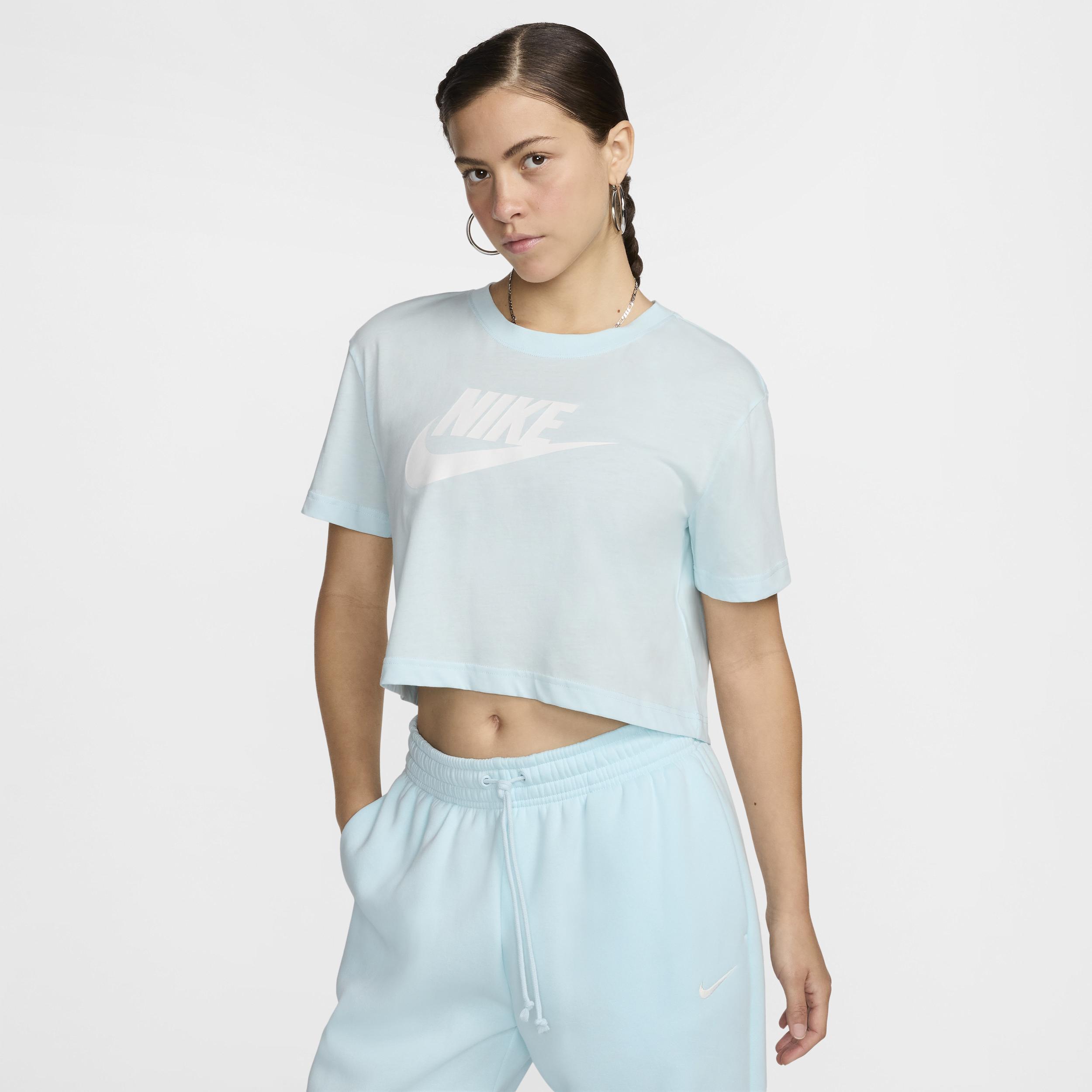 Nike Sportswear Essential Women's Cropped Logo T-Shirt Product Image