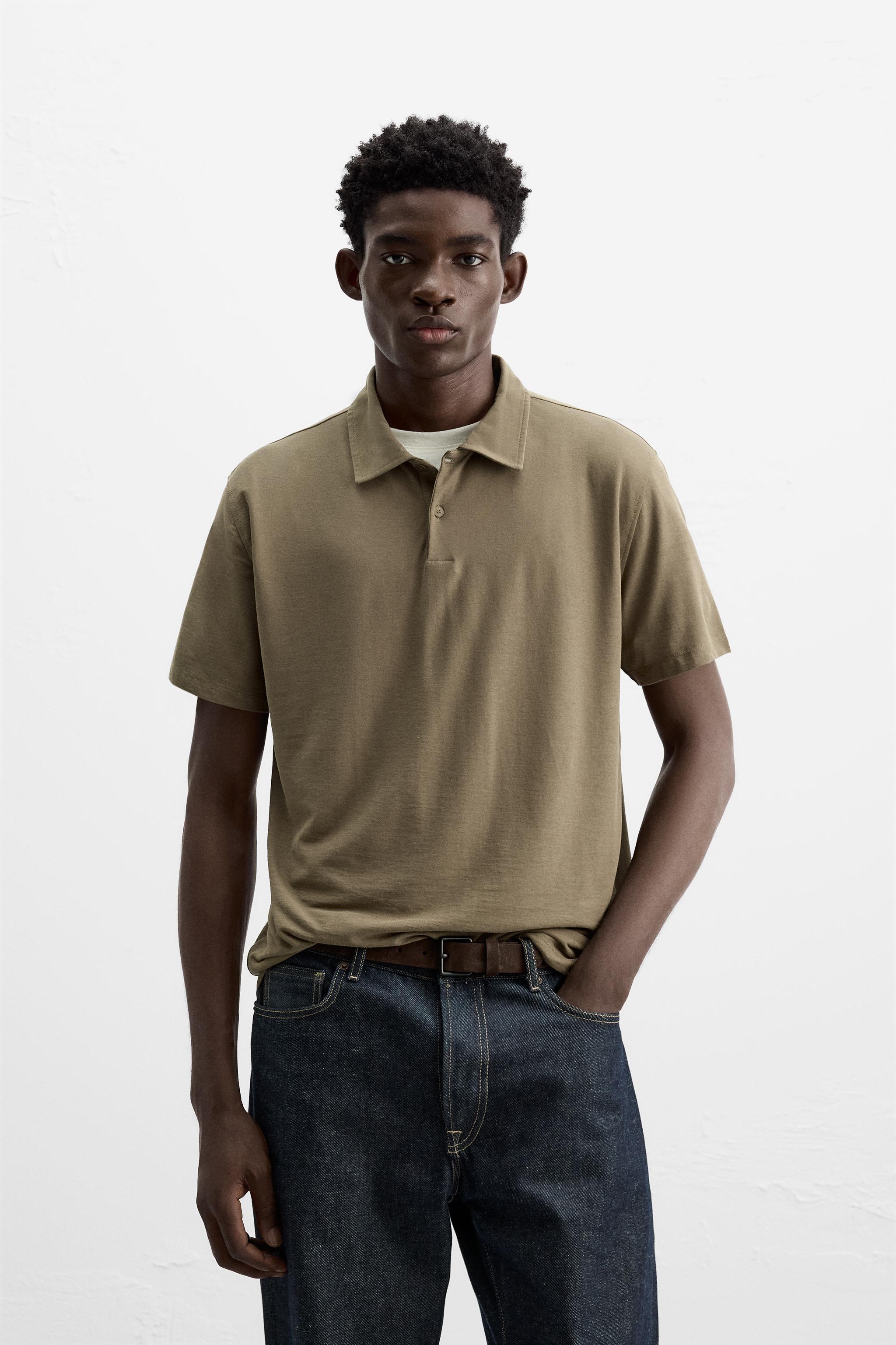 TEXTURED POLO Product Image