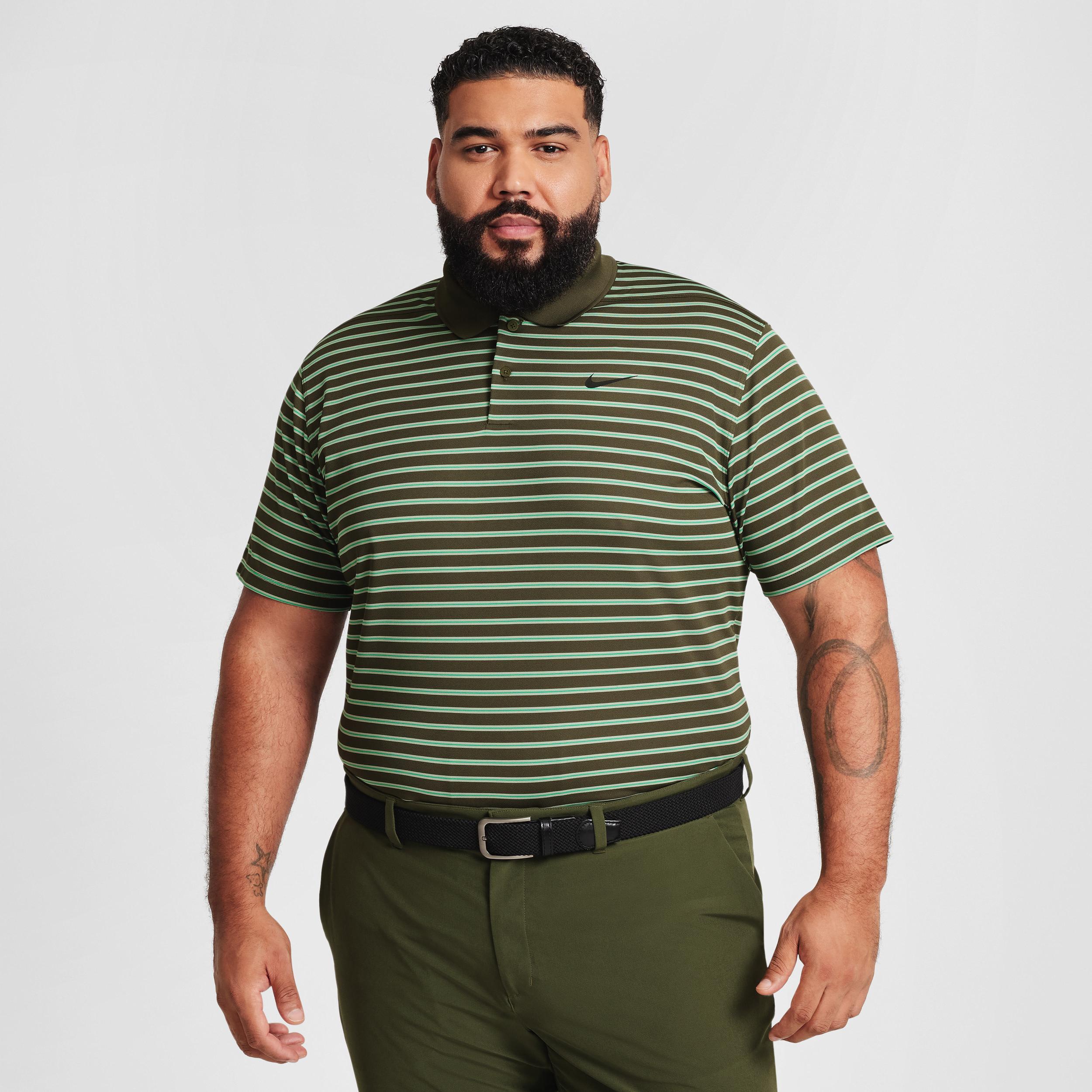 Nike Mens Dri-FIT Victory Striped Golf Polo Product Image