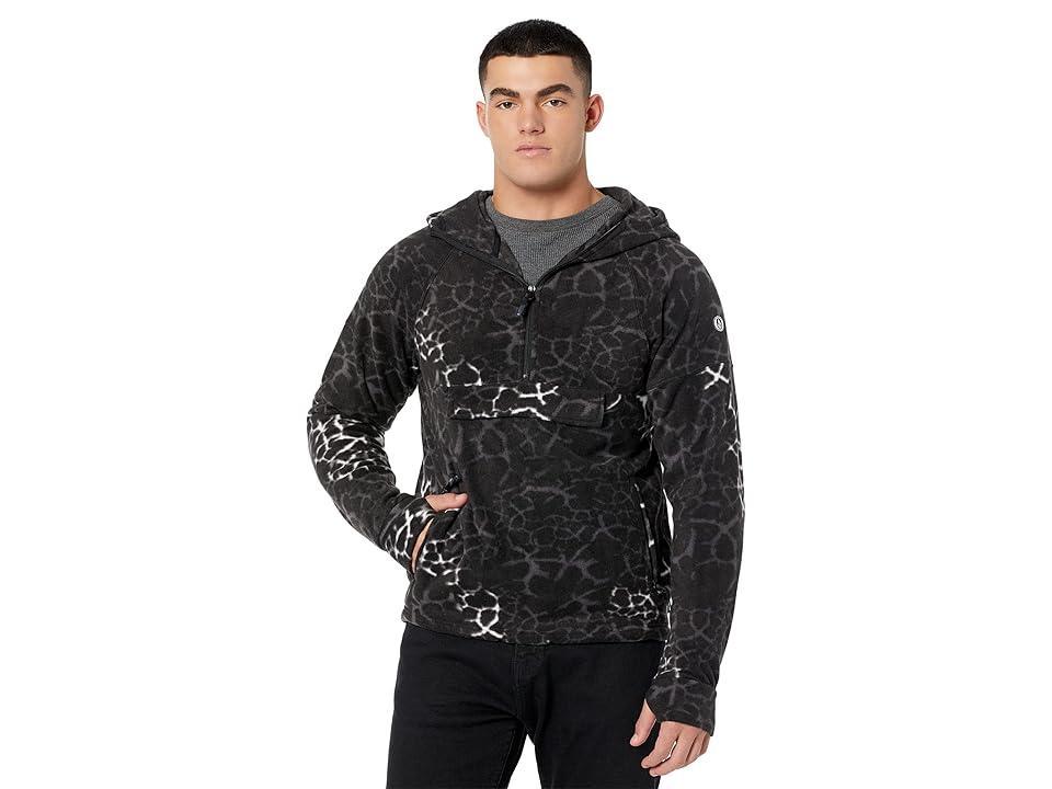 Volcom Snow V-Science Fleece 1/2 Zip Pullover Giraffe) Men's Clothing Product Image