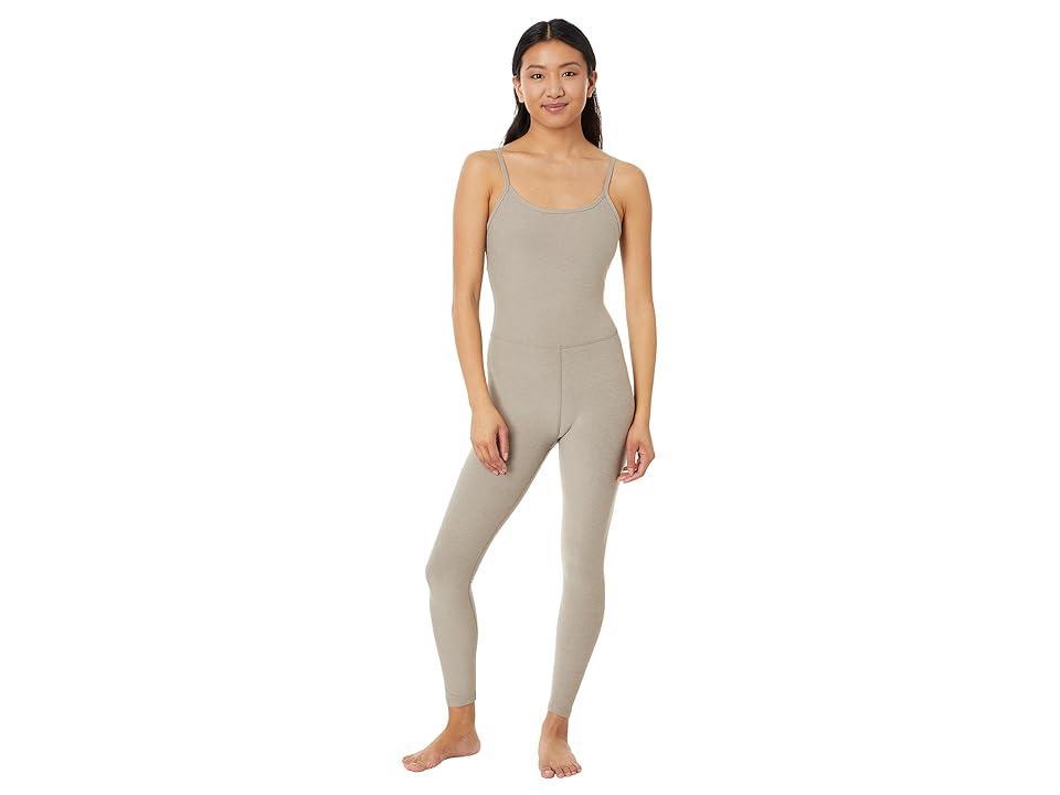 Beyond Yoga Spacedye Uplevel Midi Jumpsuit (Birch Heather) Women's Jumpsuit & Rompers One Piece Product Image