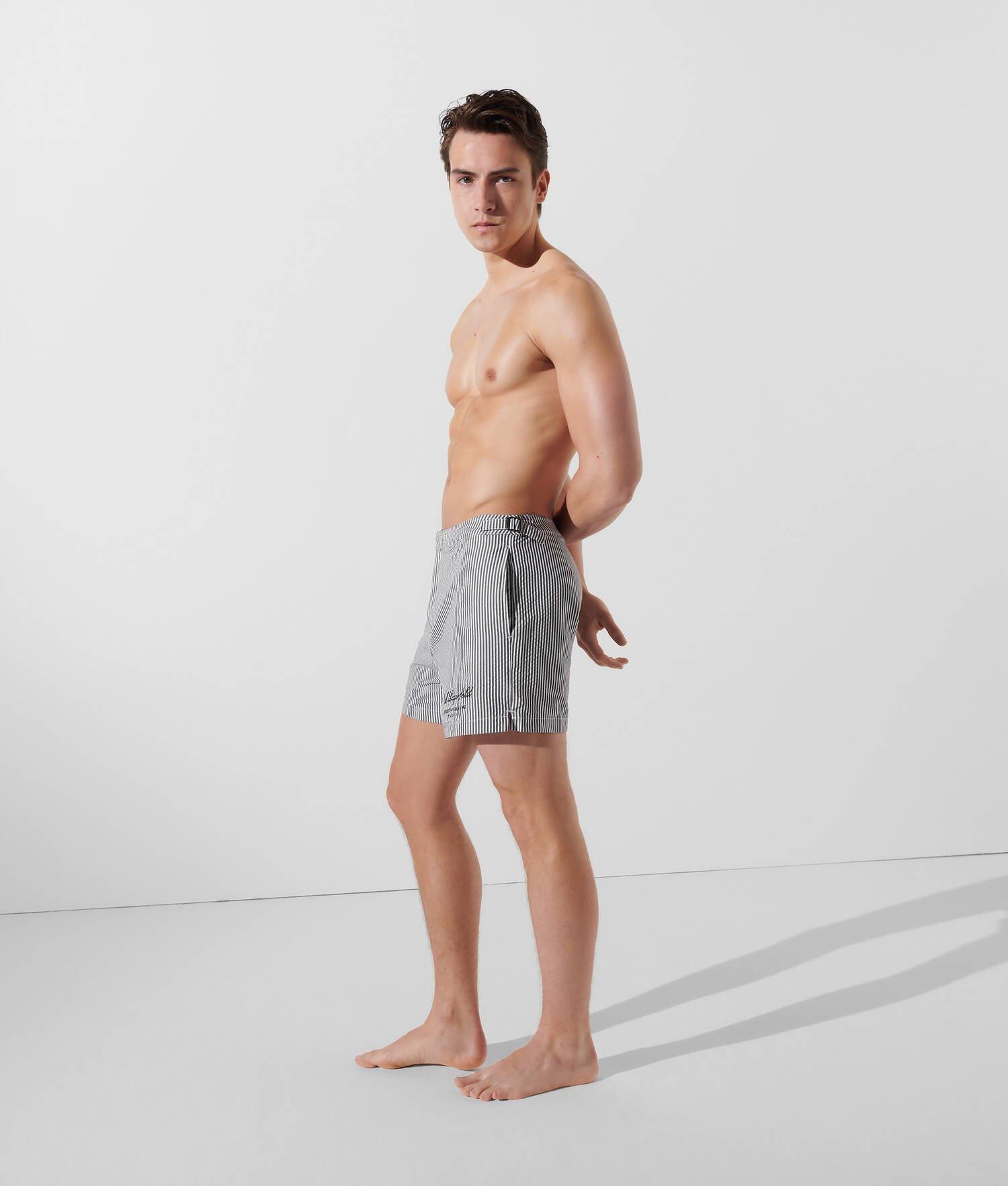 HOTEL KARL STRIPED BOARD SHORTS Product Image