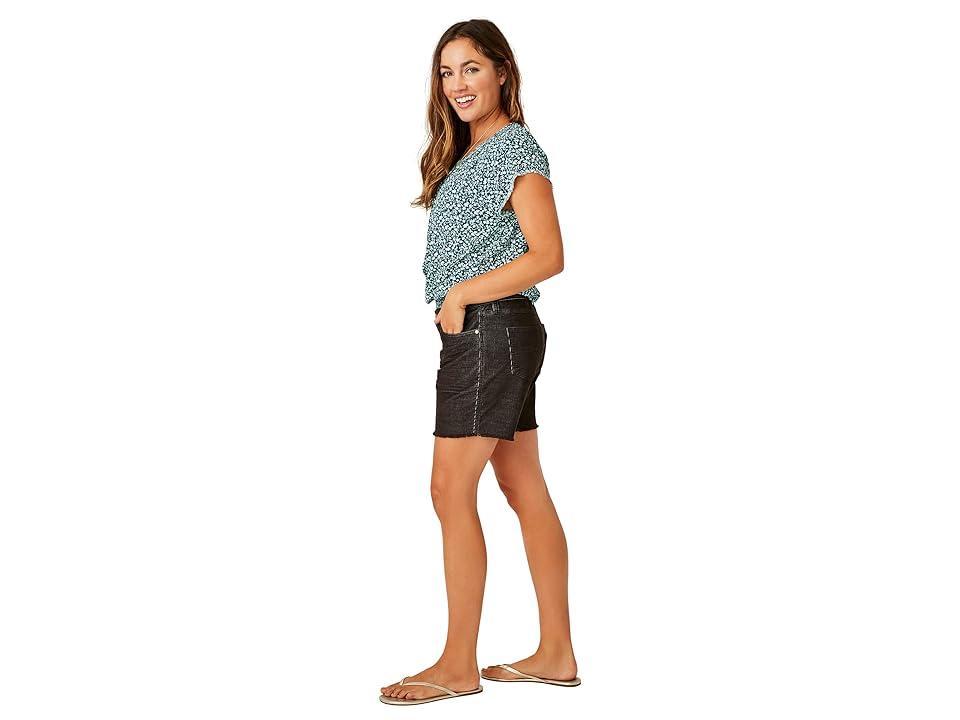 Carve Designs Oahu 6 Shorts (Black) Women's Shorts Product Image