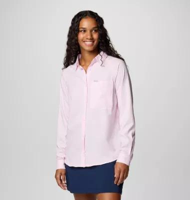 Columbia Women s Anytime Lite Long Sleeve Shirt- Product Image