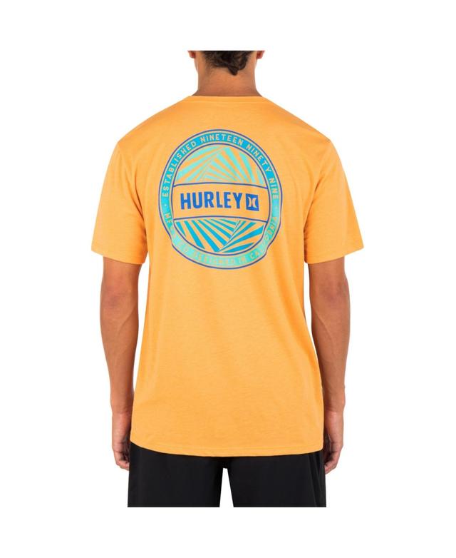 Hurley Vortex Short Sleeve Tee (White) Men's Clothing Product Image