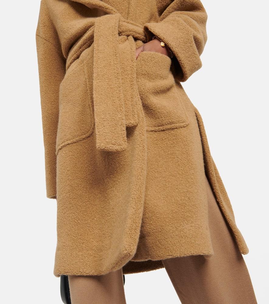 MAX MARA Leisure Brava Wool-blend Coat In Brown Product Image