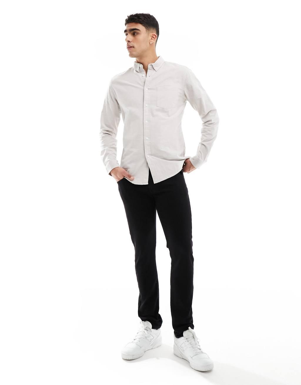 ASOS DESIGN slim fit oxford shirt Product Image