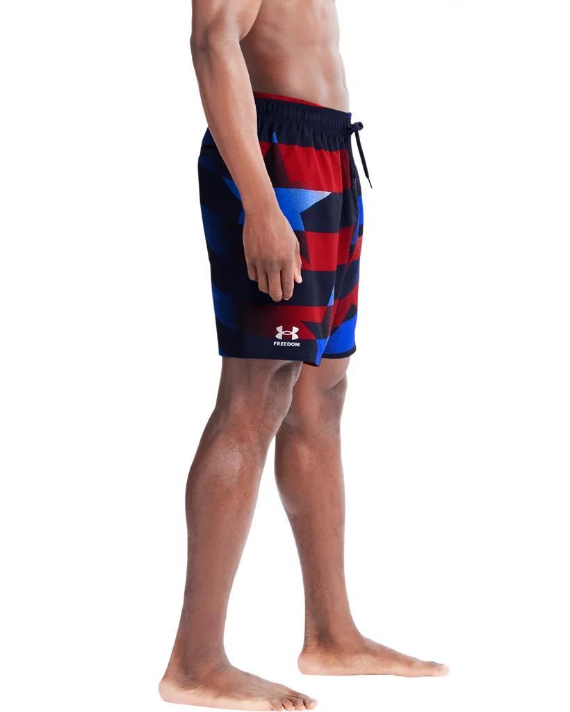 Men's UA Flag Streamer Swim Volley Shorts Product Image