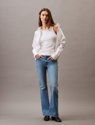 Mid Rise Flared Fit Jeans Product Image