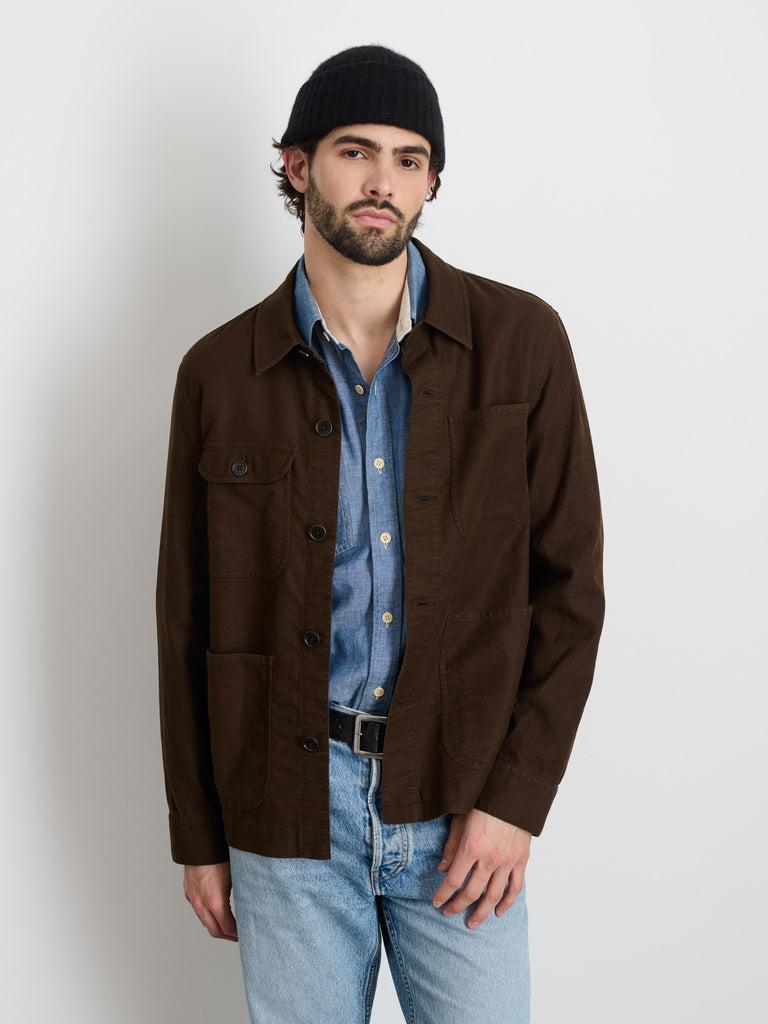 Work Jacket In Chamois Product Image