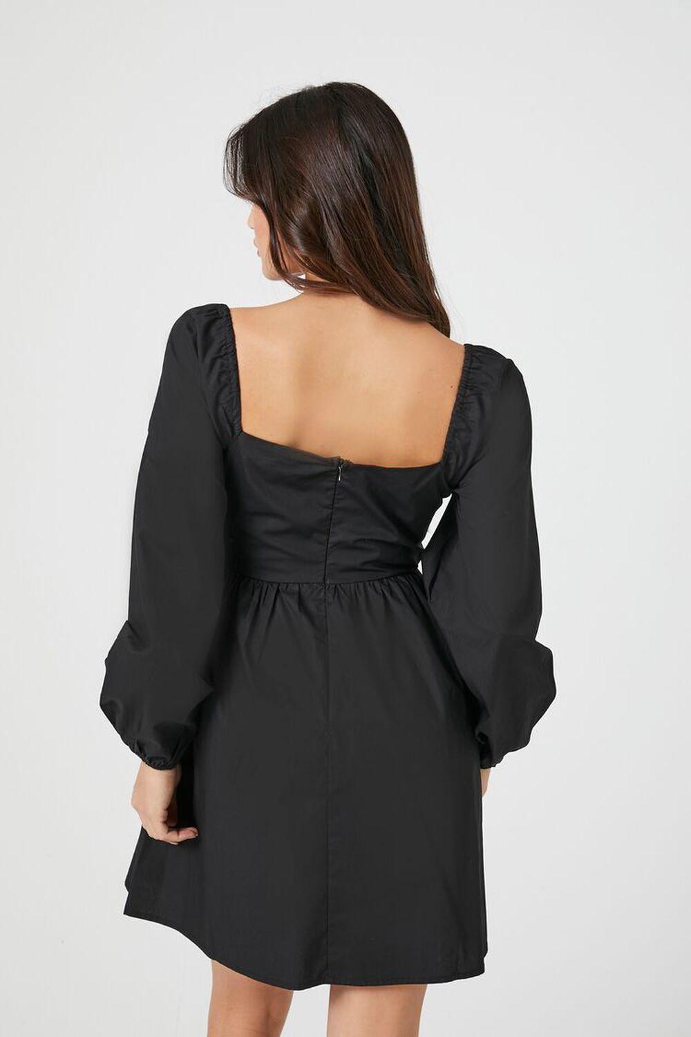 Poplin Sweetheart Mini Dress | Forever 21 Product Image