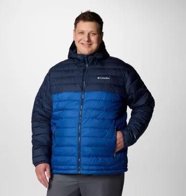 Columbia Mens Powder Lite II Hooded Jacket - Big- Product Image