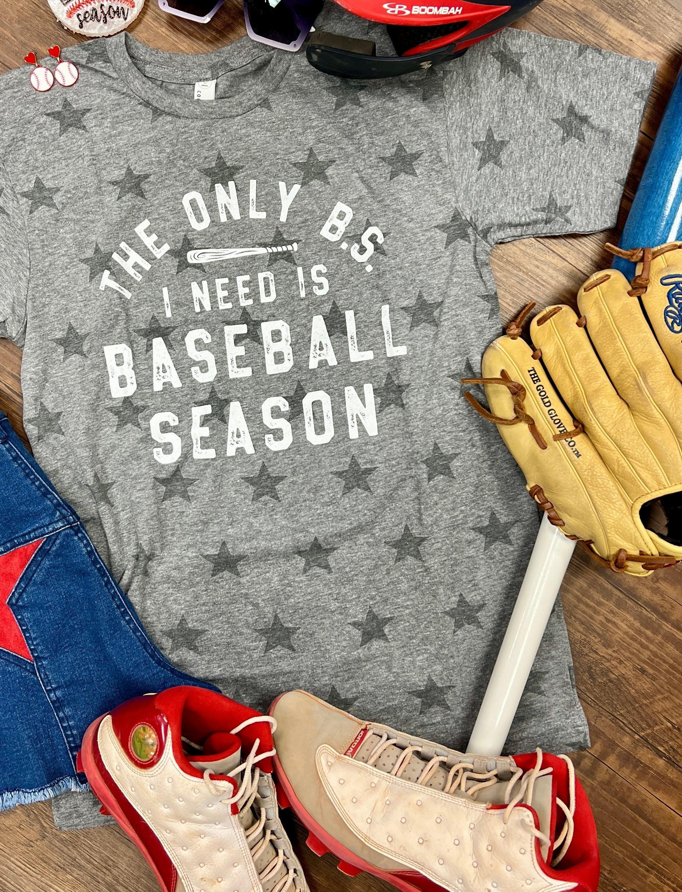 I Need Baseball Season Star Tee Product Image