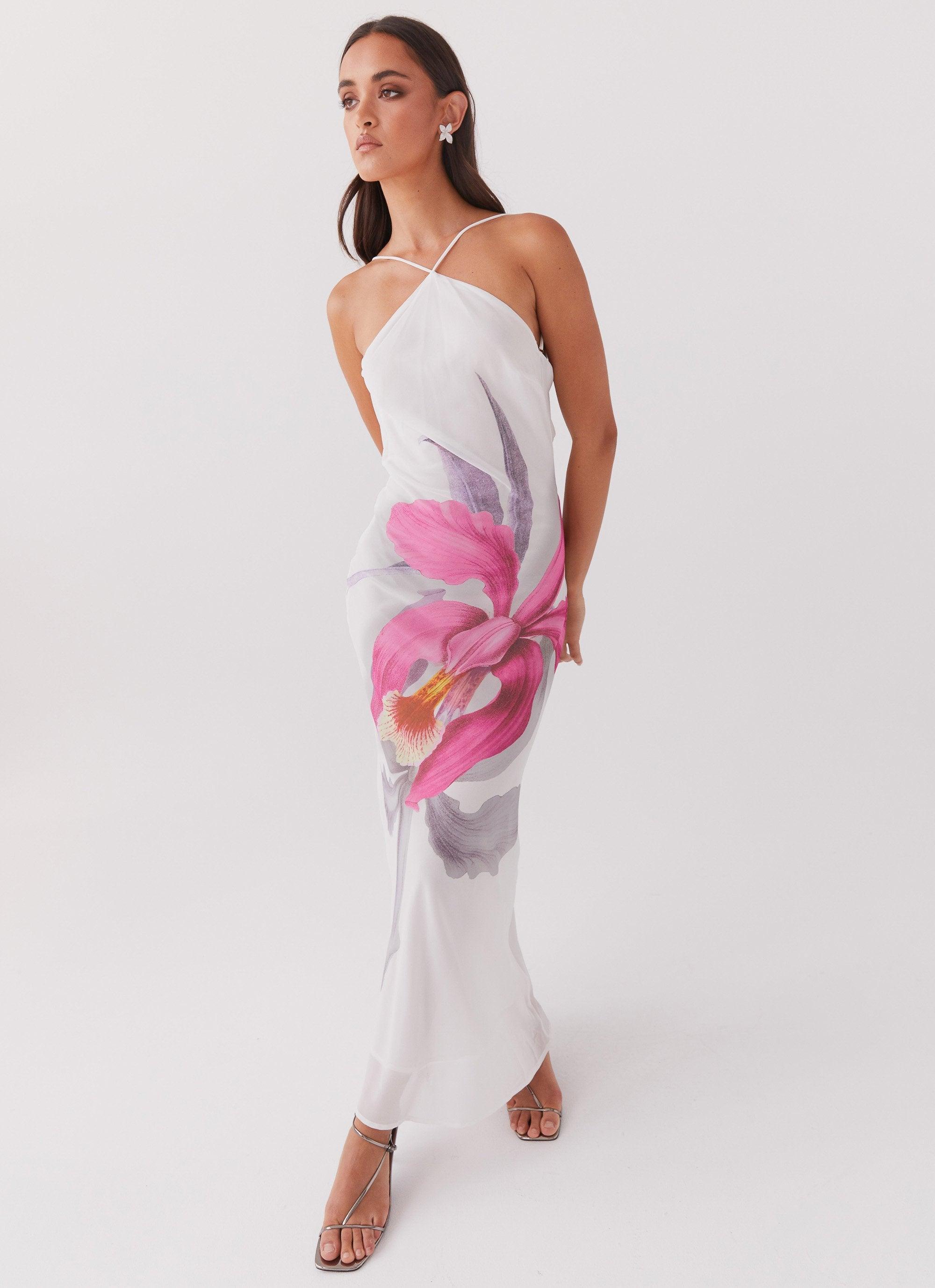 Blossom Hearts Maxi Dress - Tulip Floral Product Image