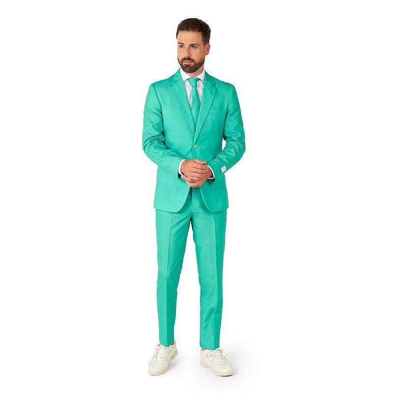 Mens OppoSuits Slim-Fit Solid Suit & Tie Set Product Image