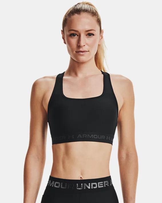 Women's Armour® Mid Crossback Sports Bra Product Image