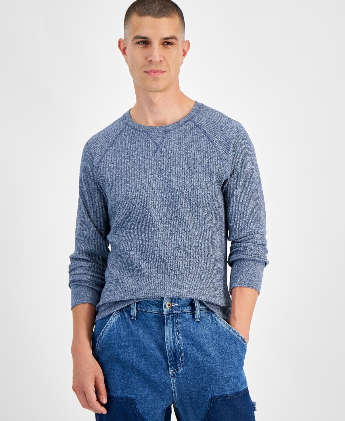 Sun + Stone Mens Long-Sleeve Thermal Shirt, Created for Macys Product Image