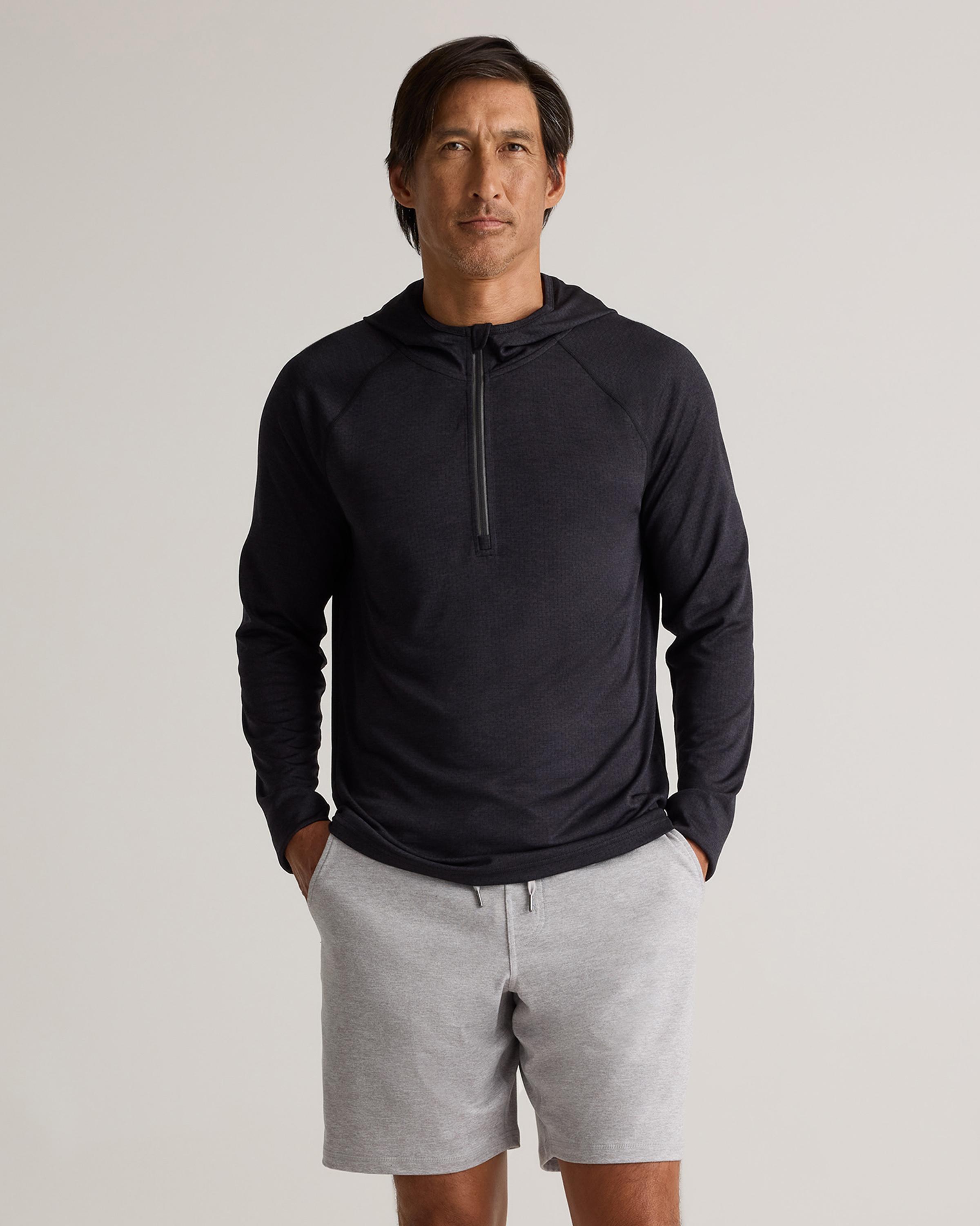 Mesh Performance Training Quarter Zip Hoodie Product Image