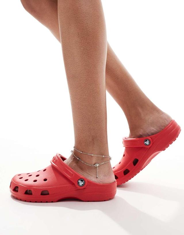 Crocs classic clog in varsity red Product Image