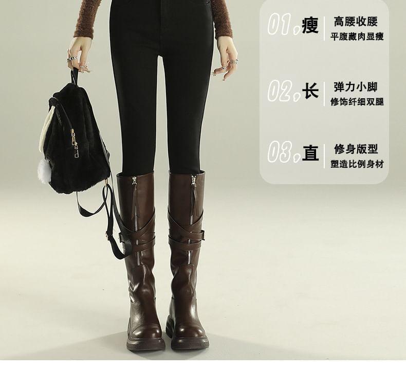 High Rise Skinny Jeans Product Image