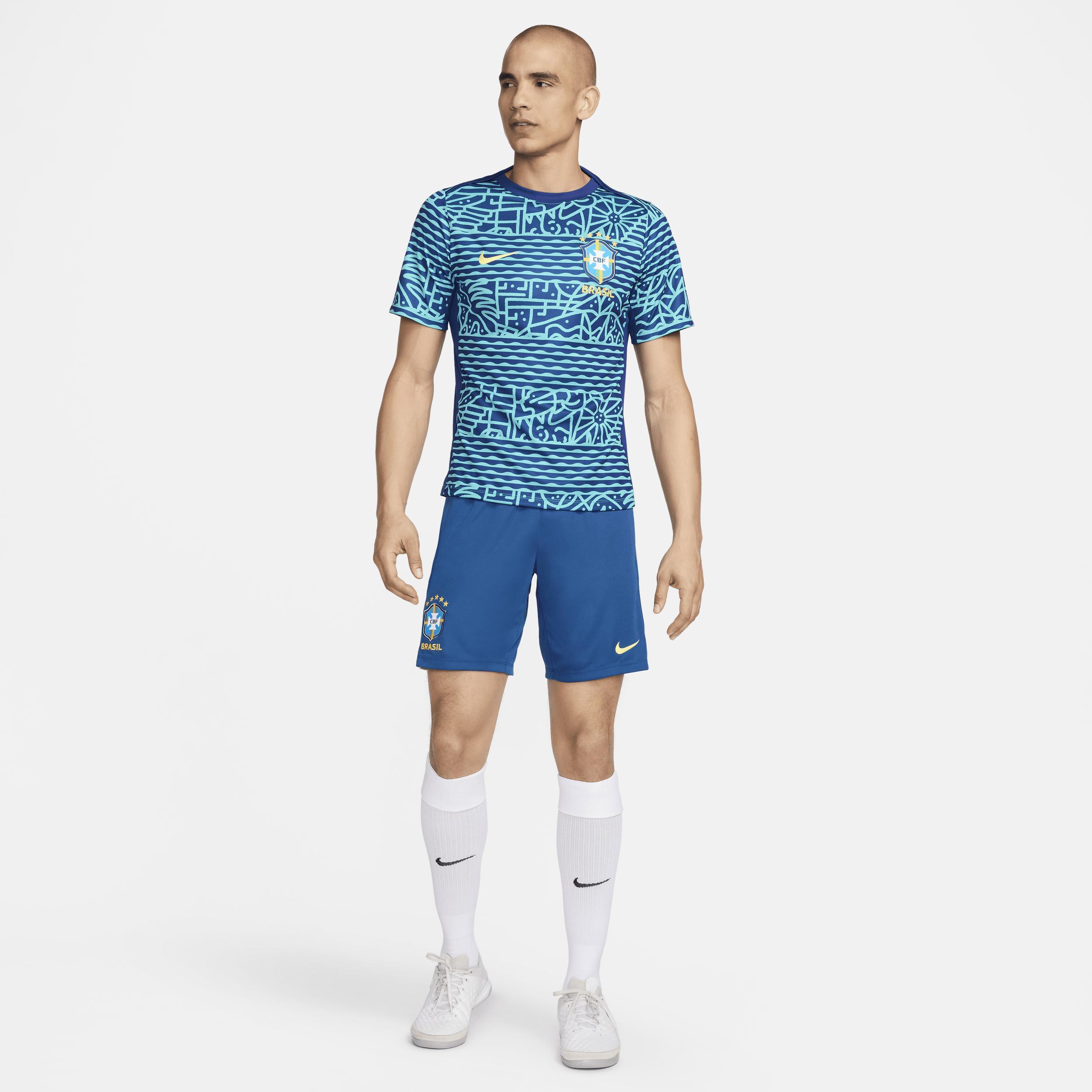 Brazil Academy Pro Nike Men's Dri-FIT Soccer Knit Shorts Product Image