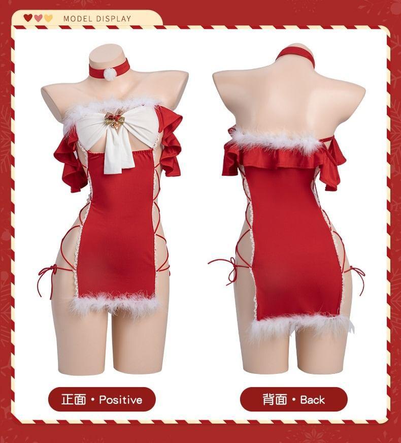 Lingerie X'Mas Costume Set Product Image