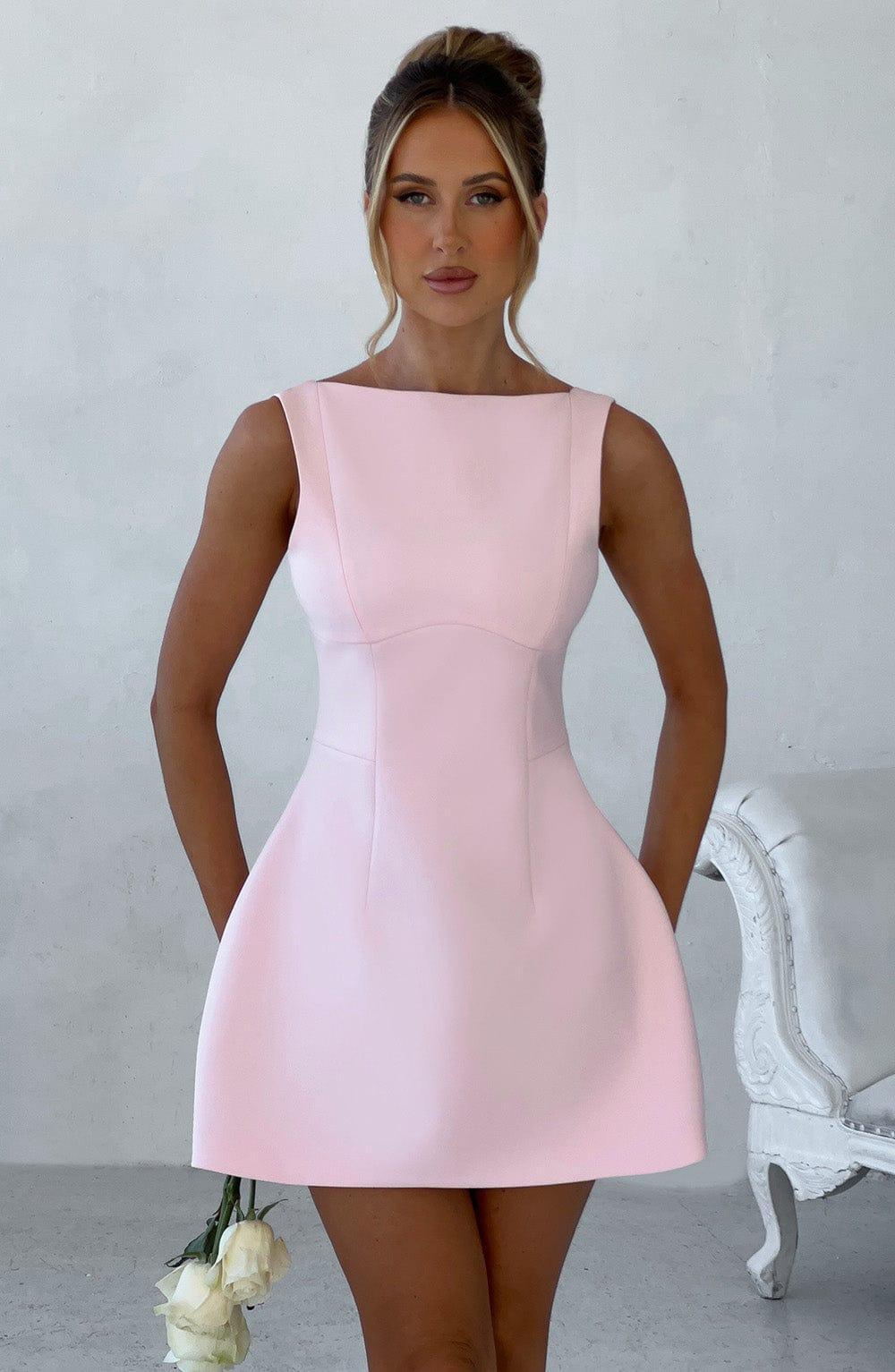 Alana Mini Dress - Blush Product Image