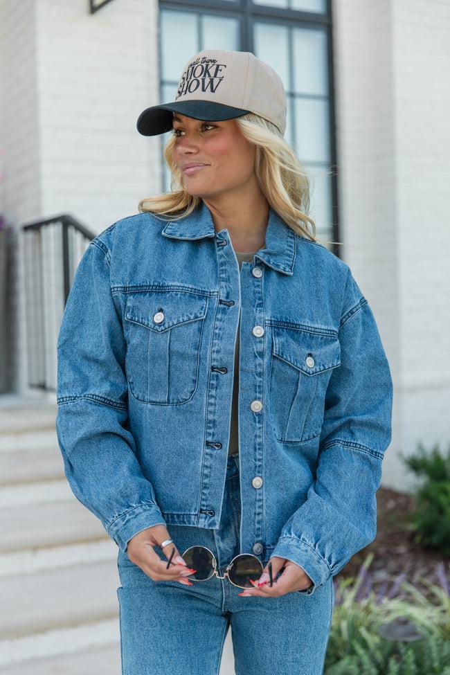 Need You The Most Denim Jacket Product Image