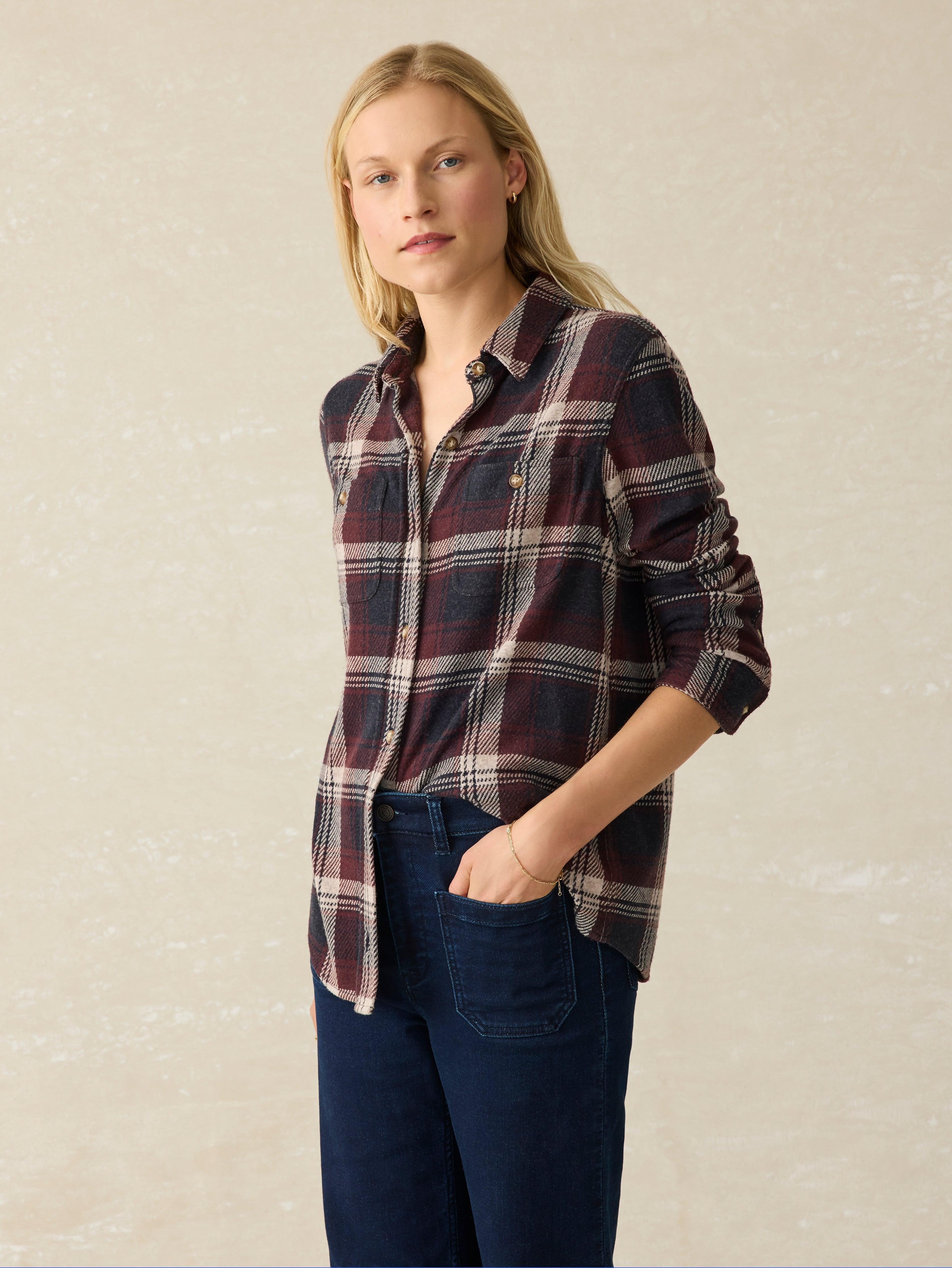 Legend™ Sweater Shirt - Middlecreek Moon Plaid Female product image