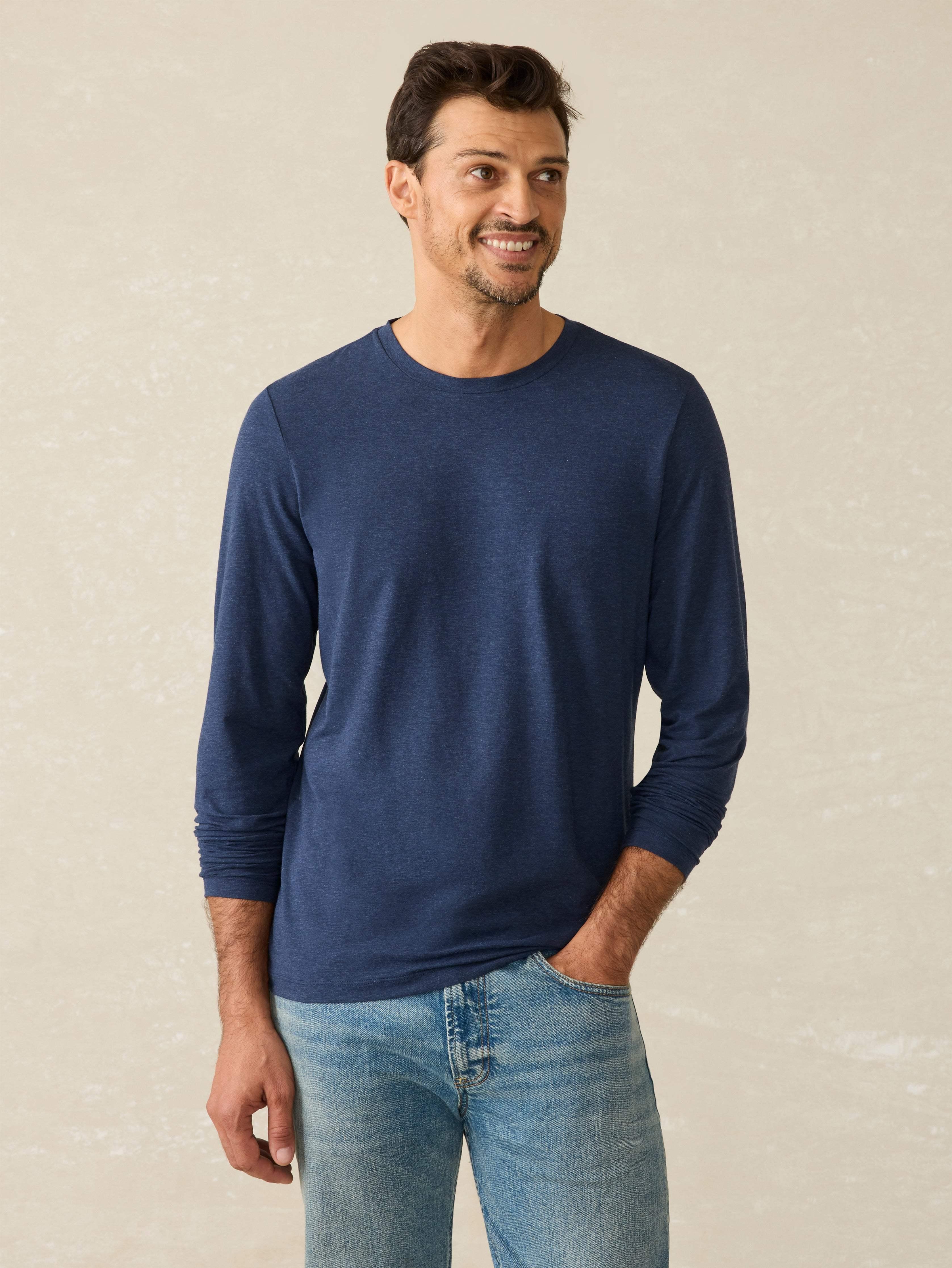 Movement™ Long-Sleeve T-Shirt - Great Falls Heather Product Image