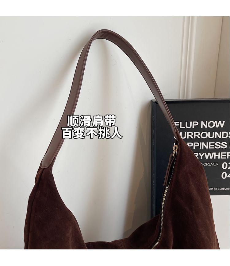 Faux Suede Tote Bag Product Image