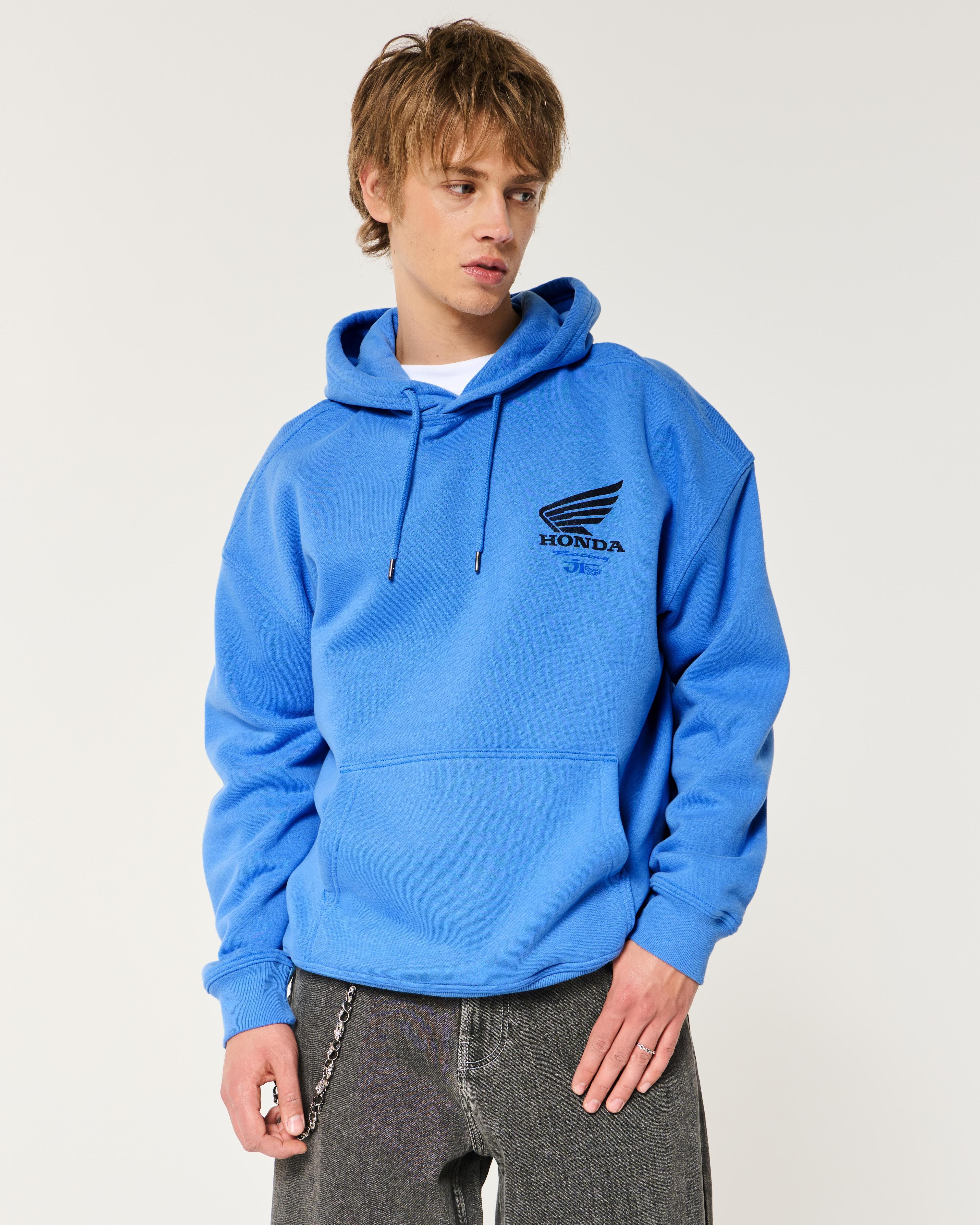 Baggy No Fear Graphic Hoodie Product Image