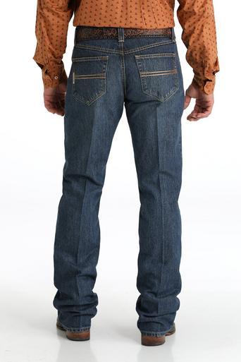 Cinch® Men's Carter 2.0 Medium Stone Relaxed Fit Boot Cut Jeans Product Image