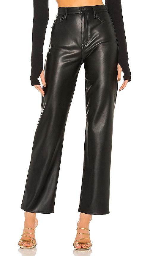 X REVOLVE Cassie Super High Straight Pant Product Image