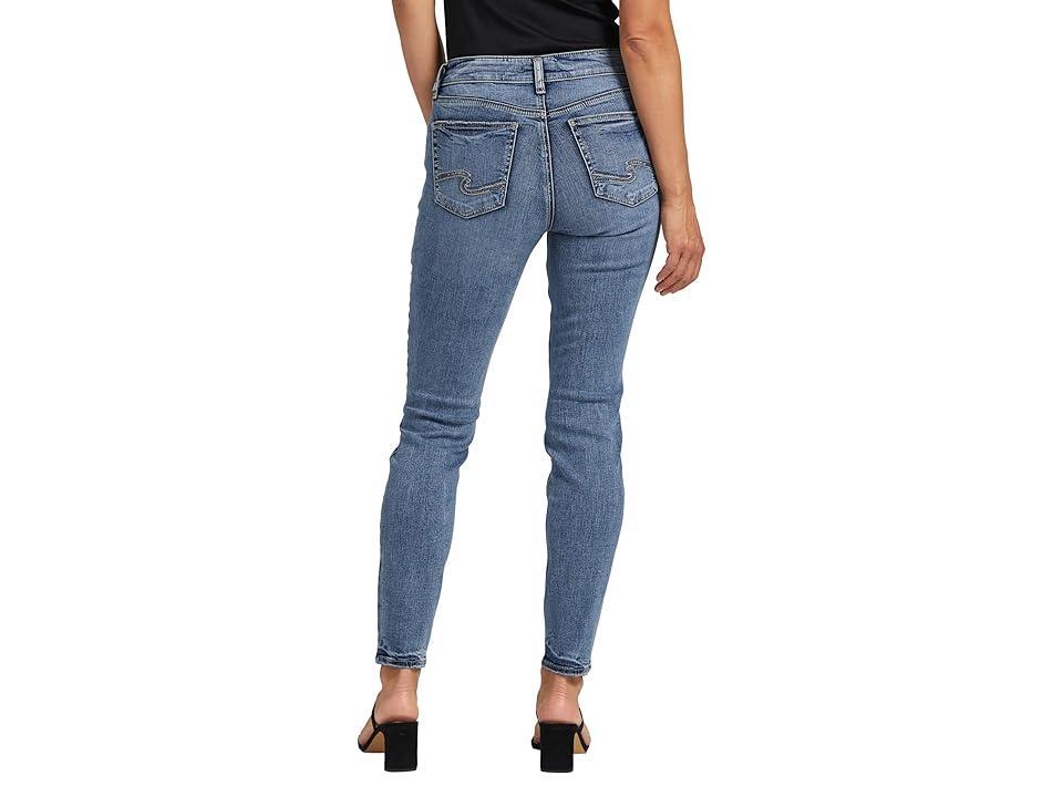 Silver Jeans Co. Suki Mid-Rise Skinny Jeans L93136EDB205 (Indigo) Women's Jeans Product Image