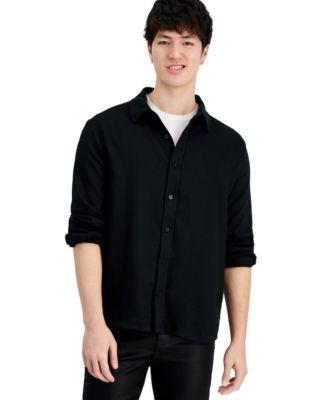 Men's Regular-Fit Button-Down Flannel Shirt, Created for Macy's  Product Image