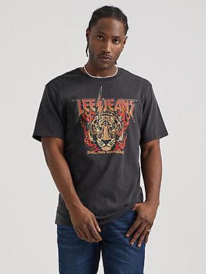 Men's Tiger Flames Graphic Tee | Men's Tops | Lee® Product Image