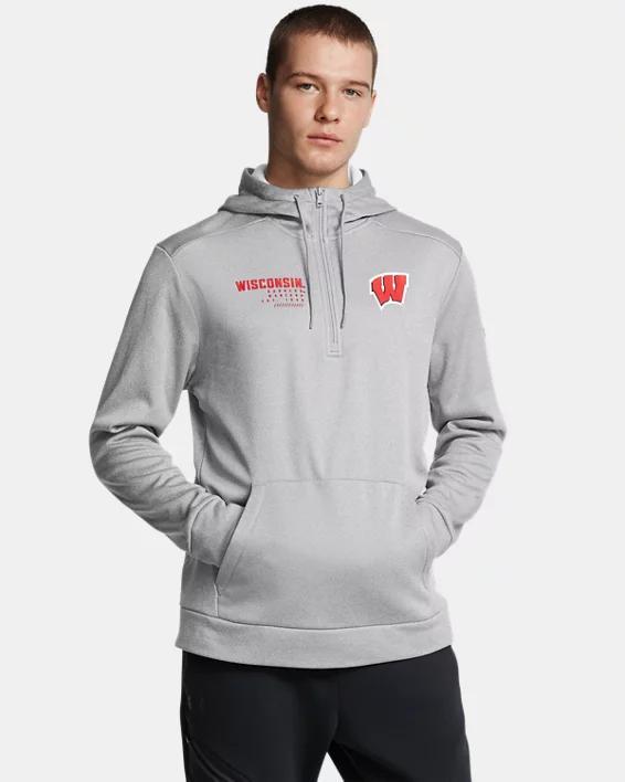 Mens Armour Fleece Collegiate  Zip Hoodie Product Image