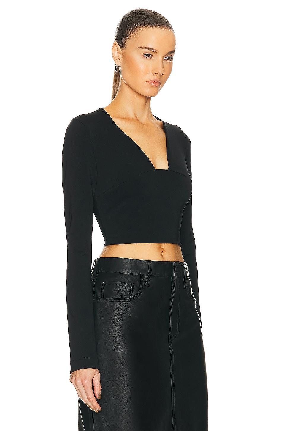 Givenchy Vase Long Sleeve Top Black. (also in 34, 38, 40). Product Image