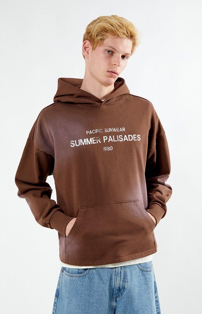 Men's Pacific Sunwear Palisades Cropped Hoodie Product Image