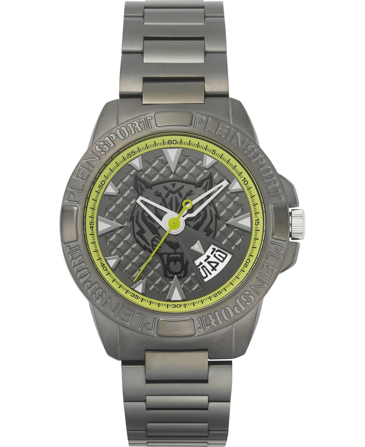 Philipp Plein Touchdown Mens Gunmetal Bracelet Watch Product Image