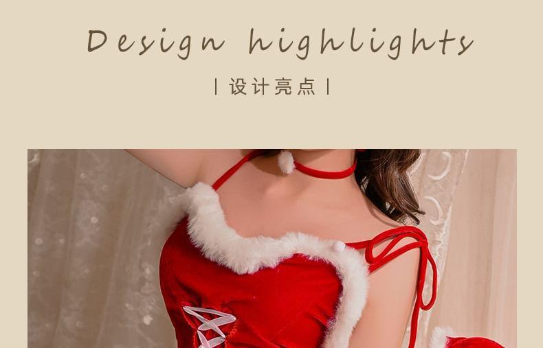 Christmas Lingerie Costume Set Product Image