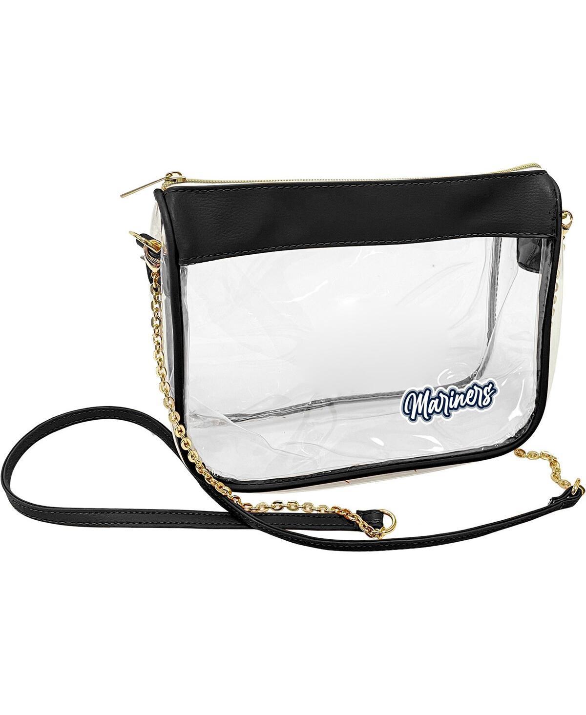 Womens Chicago Cubs Hype Stadium Crossbody Clear Bag Product Image