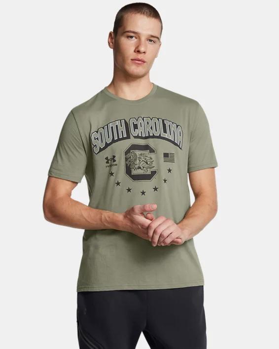 Mens UA Performance Cotton Collegiate T-Shirt Product Image