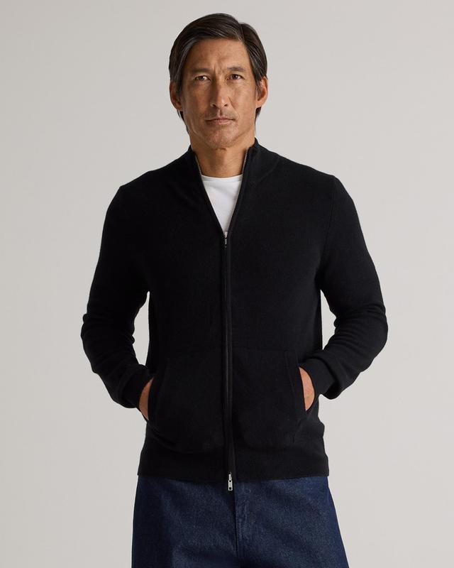 Mongolian Cashmere Full Zip Sweater Product Image