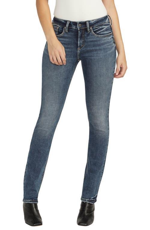 Silver Jeans Co. Suki Low Rise Straight Leg Jeans Product Image