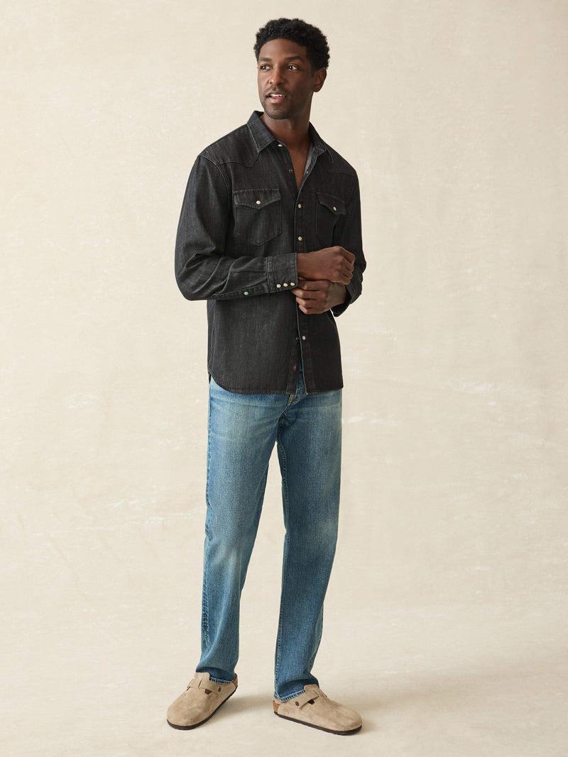 The Western Shirt - Black Sand Wash Product Image