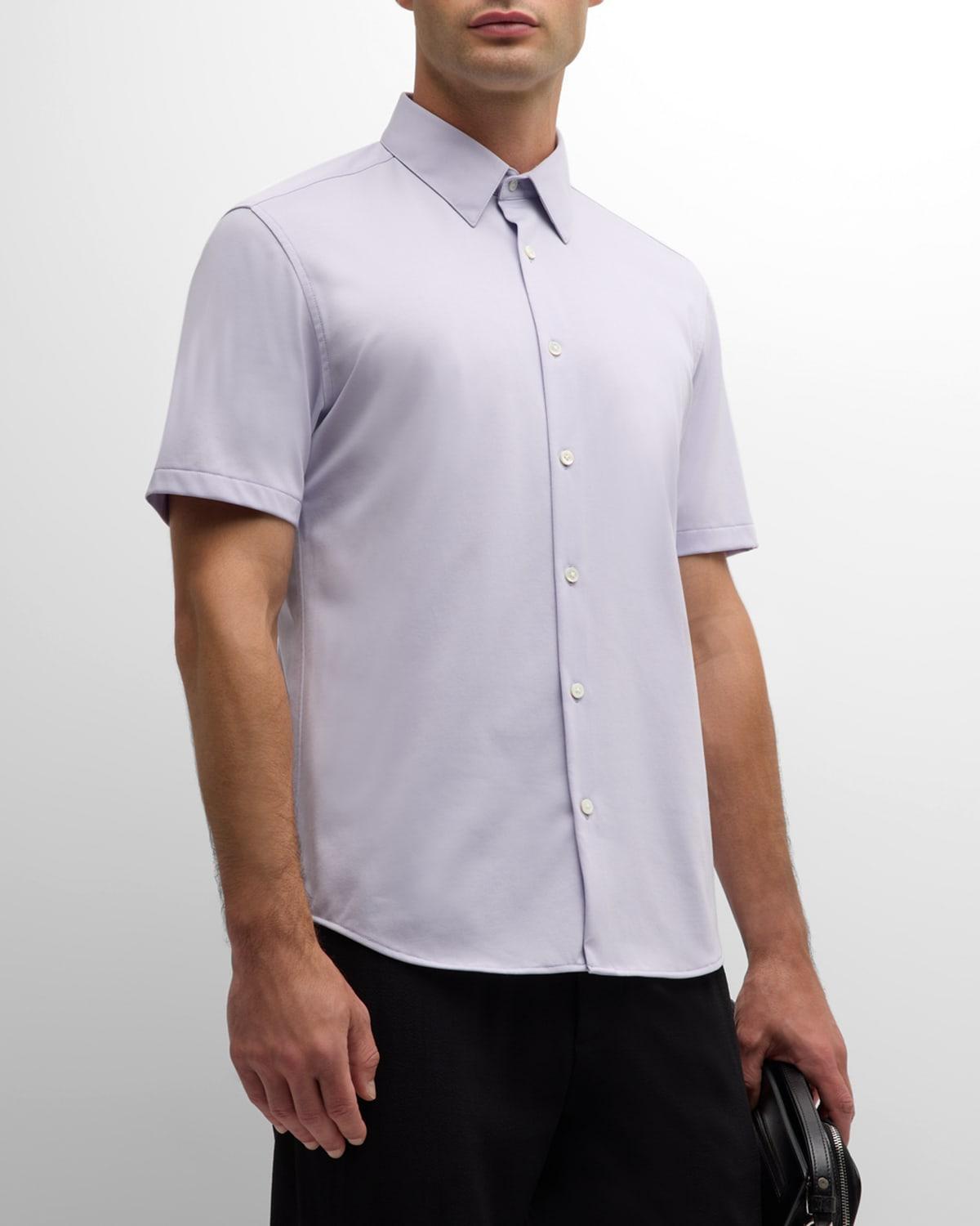 Theory Irving Short Sleeve Button-Up Shirt Product Image