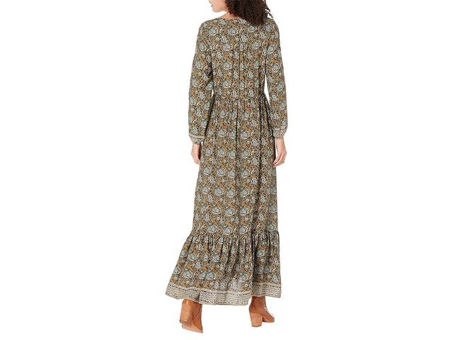 Faherty Toluca Dress (Fairfield Border Print) Women's Clothing Product Image