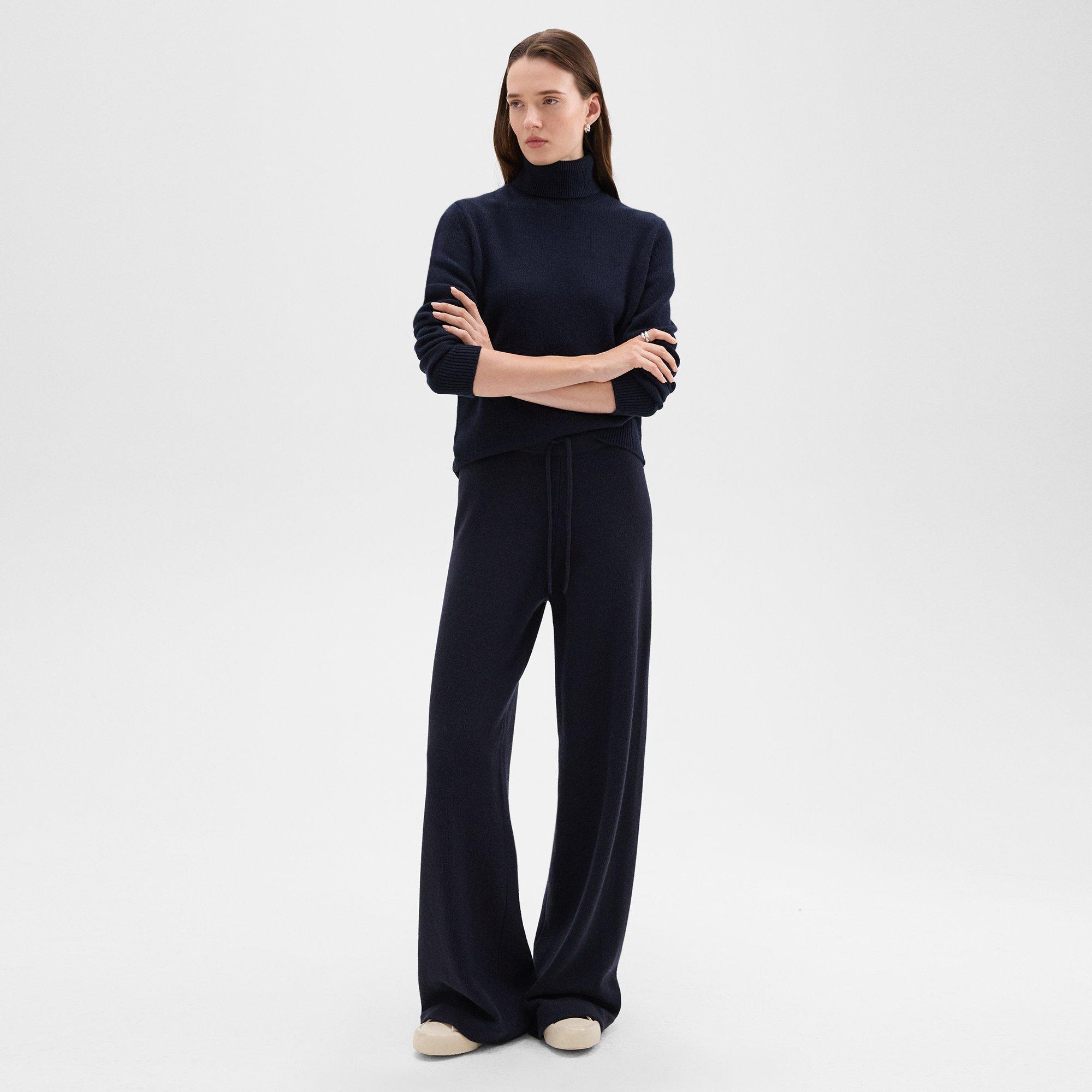 Felted Wool-Cashmere Track Pant| Theory Product Image